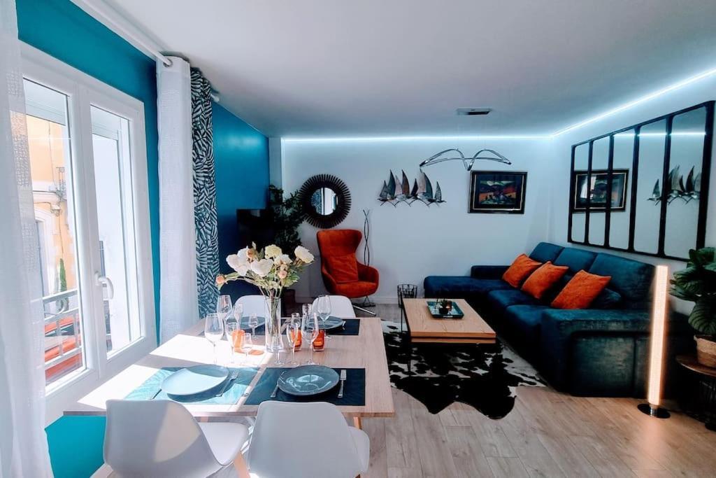 Le Clavel Superbe Deco, Centre Historique, Climatise, Parking A Proximite Apartman Sète Kültér fotó