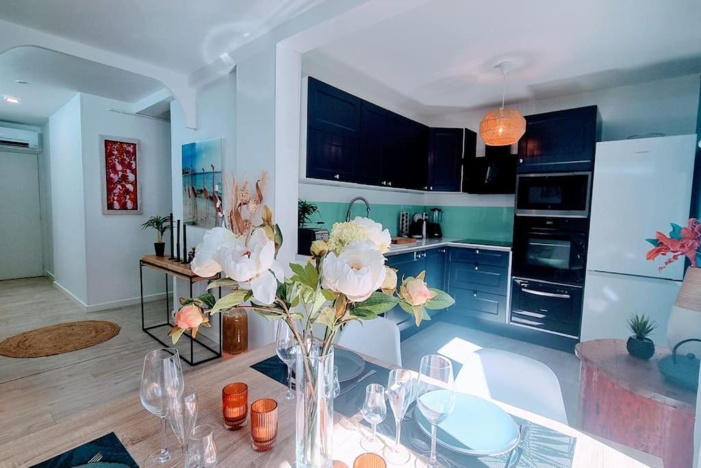Le Clavel Superbe Deco, Centre Historique, Climatise, Parking A Proximite Apartman Sète Kültér fotó