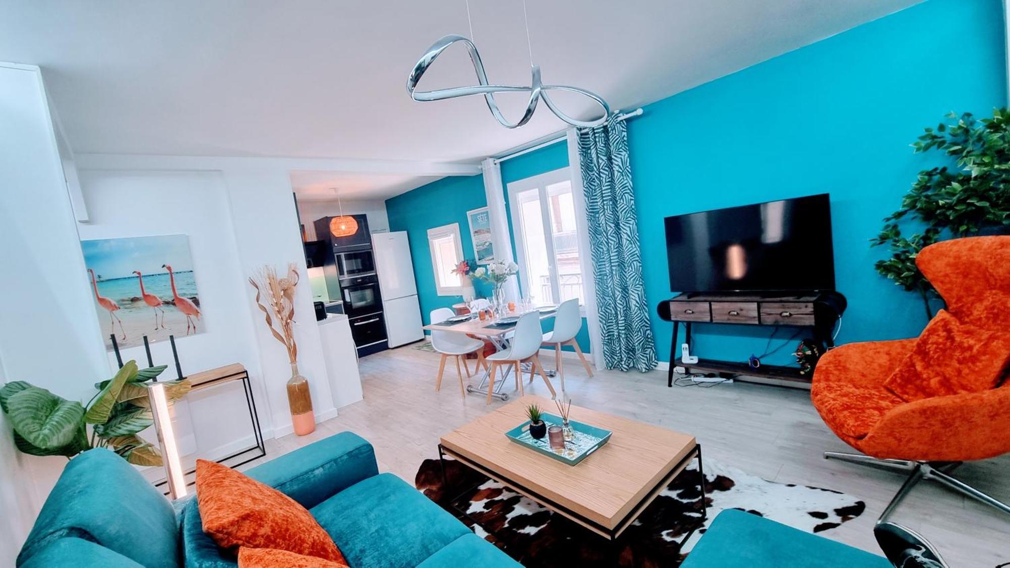 Le Clavel Superbe Deco, Centre Historique, Climatise, Parking A Proximite Apartman Sète Kültér fotó